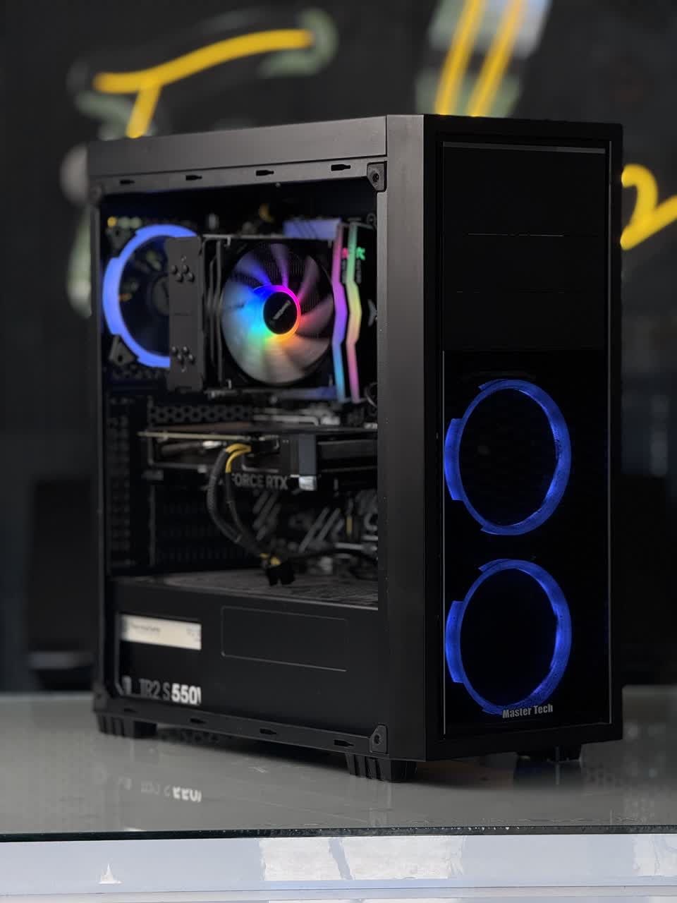 کیس اسمبل شده Master Tech |  i5-12400F | RTX 4060 8GB | 32GB DDR4 | 512GB SSD | POWER 550W
