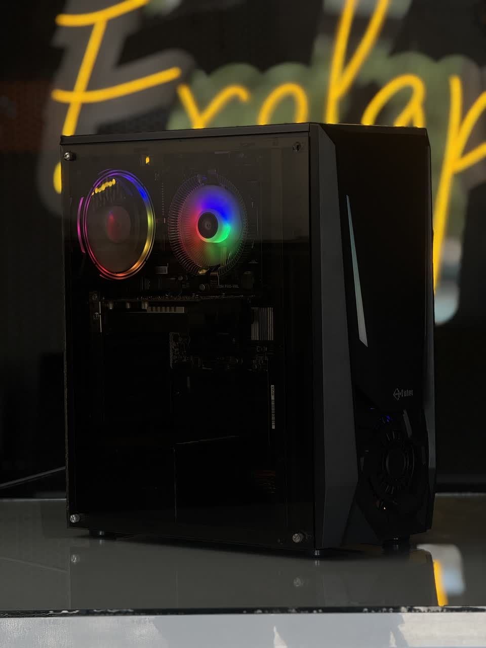 گیمینگ اسمبل شده Fater | Core i5-7400U | RAM 16GB DDR4 | SSD 128GB | HDD 500GB | GTX 1050 Ti 4GB | PW350W