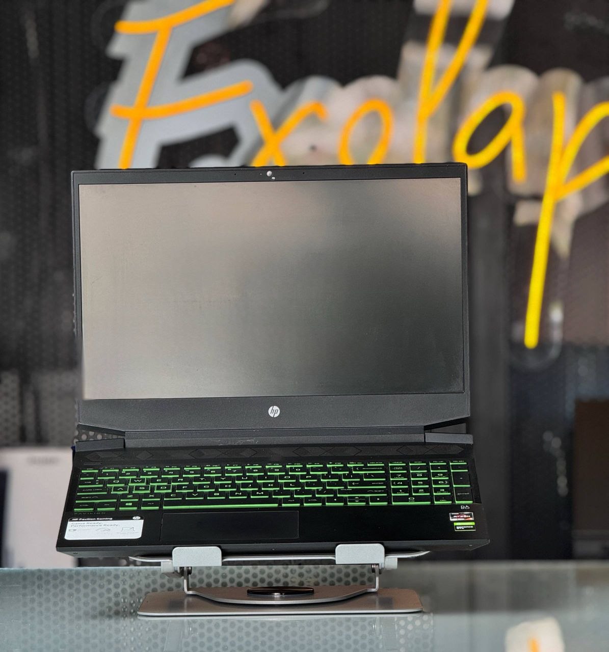 لپ تاپ اپن باکس اچ پی  15.6 اینچی مدل HP PAVILION GAMING 15-ec1073dx R5-4600H | GTX 1650 4GB | 8GB DDR4 | 1TB + 256GB  | FHD 15.6 Inch 