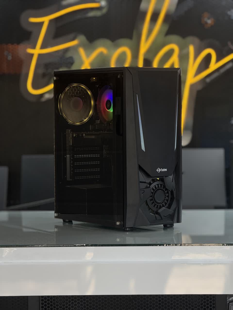 کیس استوک گیمینگ اسمبل شده Fater - Core i5-7400U - GTX 1050 Ti 4GB -