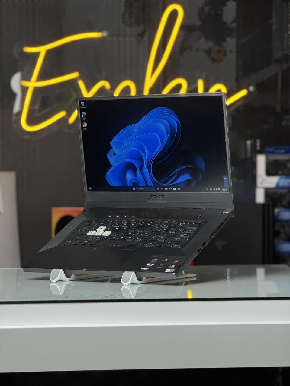 لپ تاپ گیمینگ کارکرده 15.6inch /ASUS TUF Gaming FX516/17-11370H/16GB DDR4/6GB RTX3060/512GB SSD