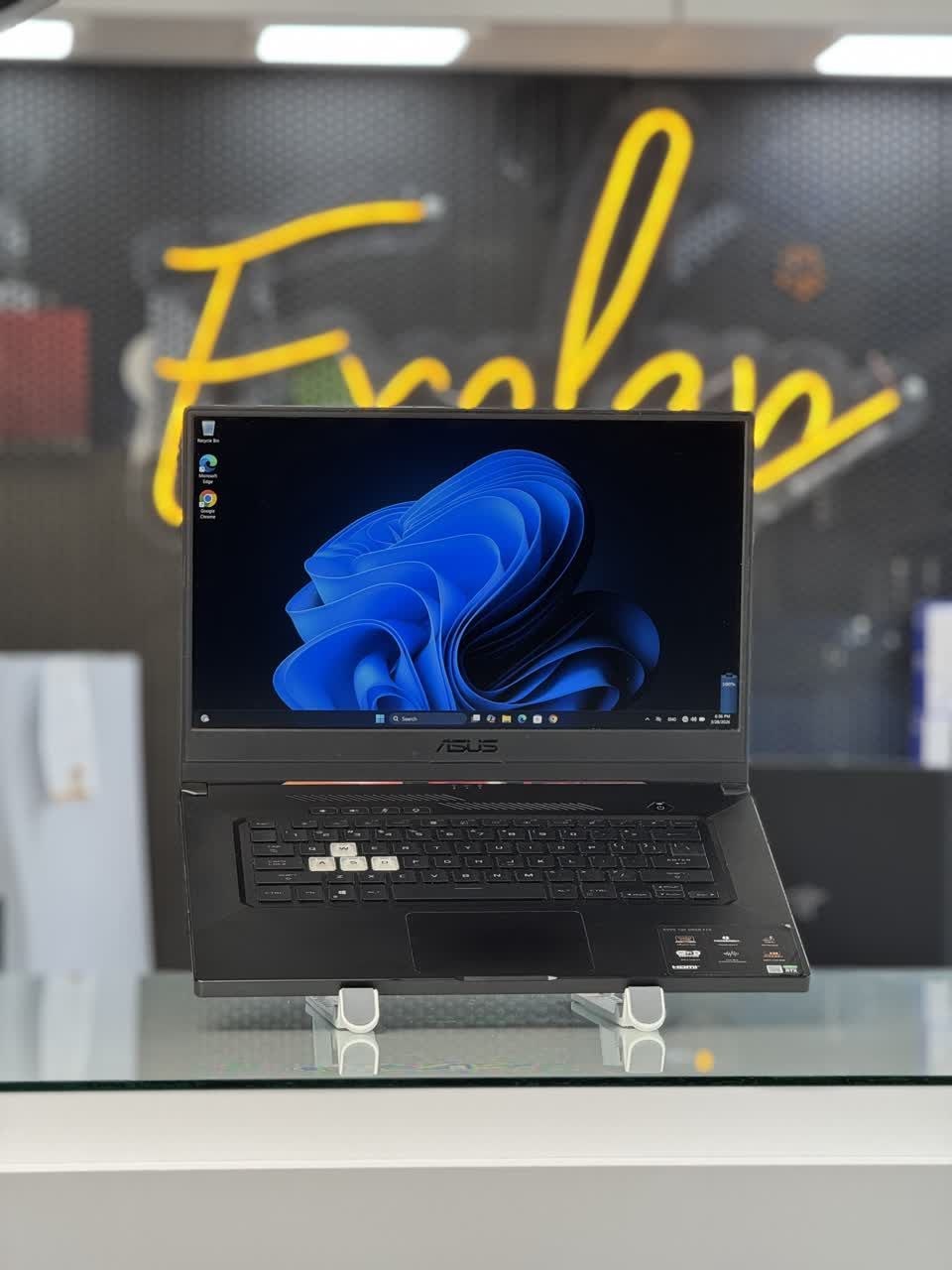 لپ تاپ گیمینگ کارکرده 15.6inch /ASUS TUF Gaming FX516/17-11370H/16GB DDR4/6GB RTX3060/512GB SSD
