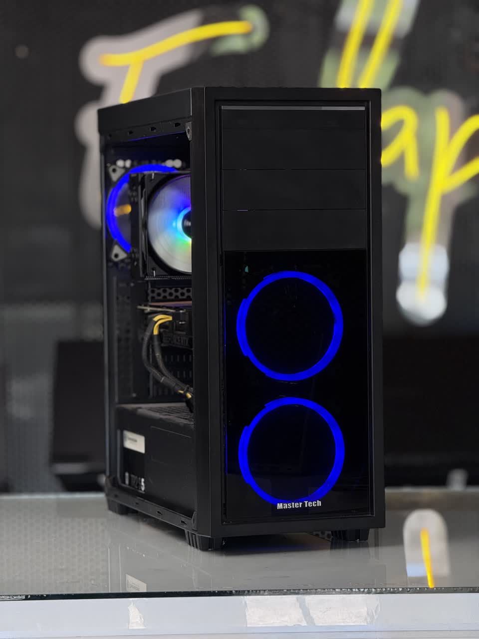 کیس استوک گیمینگ حرفه‌ای Master Tech | قدرت ناب RTX 4060 با پردازنده i5 نسل 12