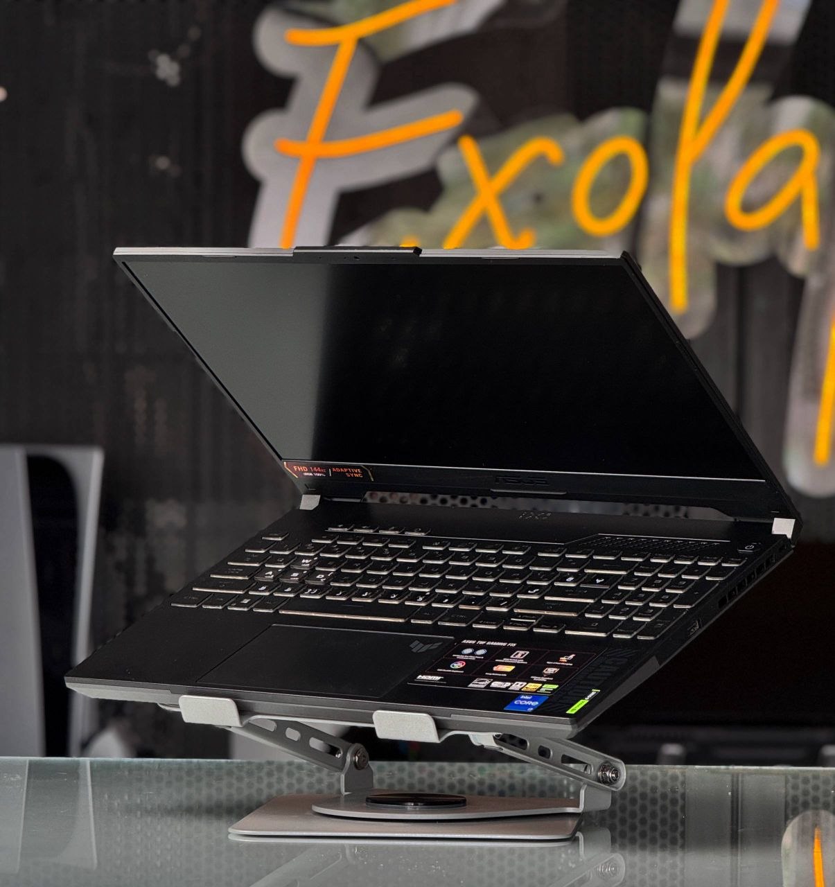لپ تاپ 15.6 اینچی ایسوس کارکرده در حد نو  مدل TUF Gaming F15 FX507-i7 13620H-RTX4050 6GB-16GB DDR5 4800MHz-512GB SSD-FHD 144Hz
