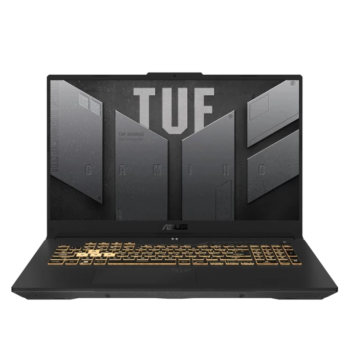 لپ تاپ 17.3 اینچی ایسوس مدل TUF Gaming F17 FX707ZC I5-12500H RTX3050 16GB 512SSD